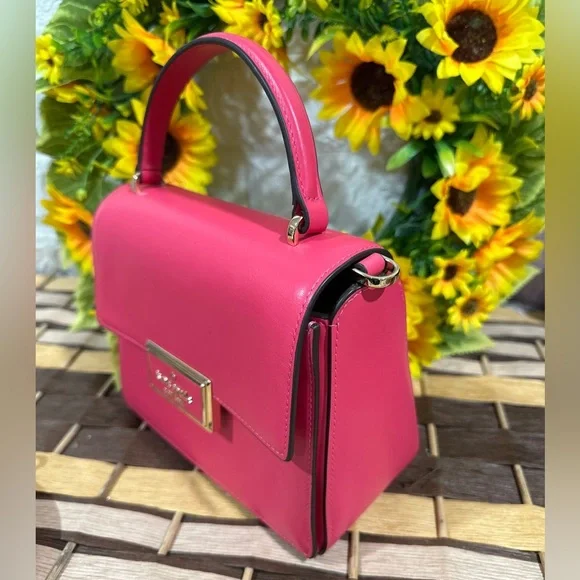 Kate Spade Vibrant Pink Crossbody Bag - Picture 3 of 5